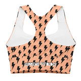 Electrifying Longline Sports Bra