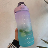 2L Large Capacity Water Bottle With Bounce Cover