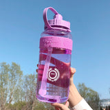 2L Large Capacity Water Bottle With Bounce Cover