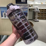 2L Large Capacity Water Bottle With Bounce Cover