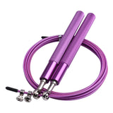 Tangle-Free Rapid Speed Jumping Rope Cable with Ball Bearings