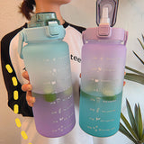 2L Large Capacity Water Bottle With Bounce Cover